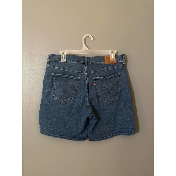 Levi’s premium mid length classic shorts women’s size 29 - Picture 4 of 8